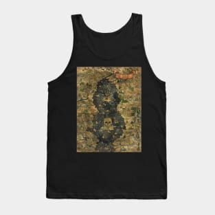 Pirate Map 2 (Fantasy). Tank Top